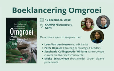 Boekvoorstelling Omgroei Gent: Meer levenskwaliteit voor iedereen