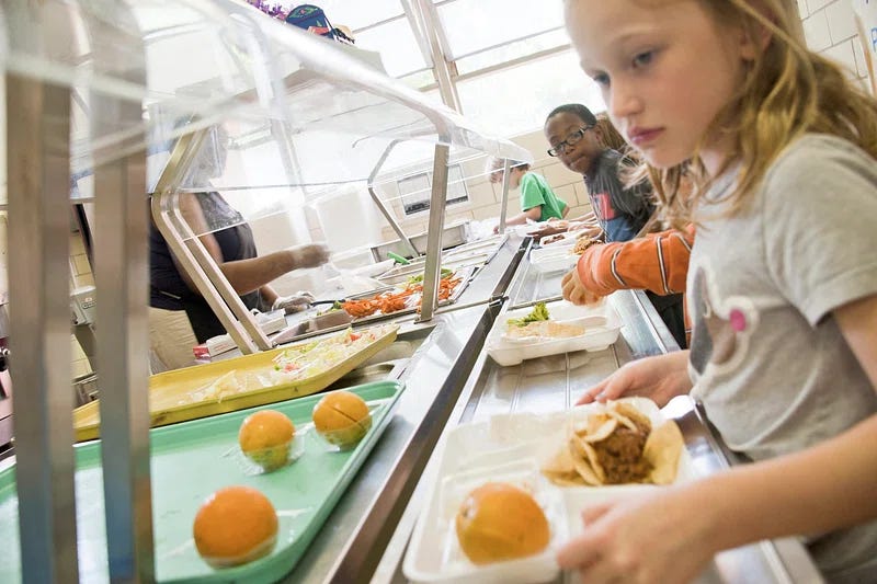 Gezonde voeding op school voor 64.000 kinderen