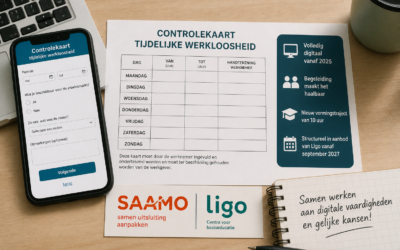 Vormingstraject rond elektronische controlekaart tijdelijke werkloosheid opgenomen in aanbod partner