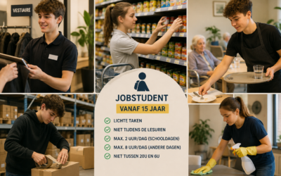 15 jarige jobstudenten