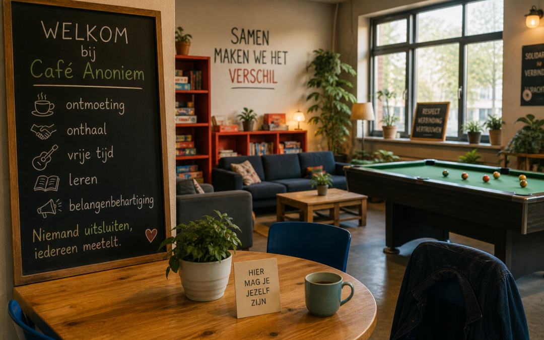 World Social Work Day met opbouwwerker Jesse van Café Anoniem