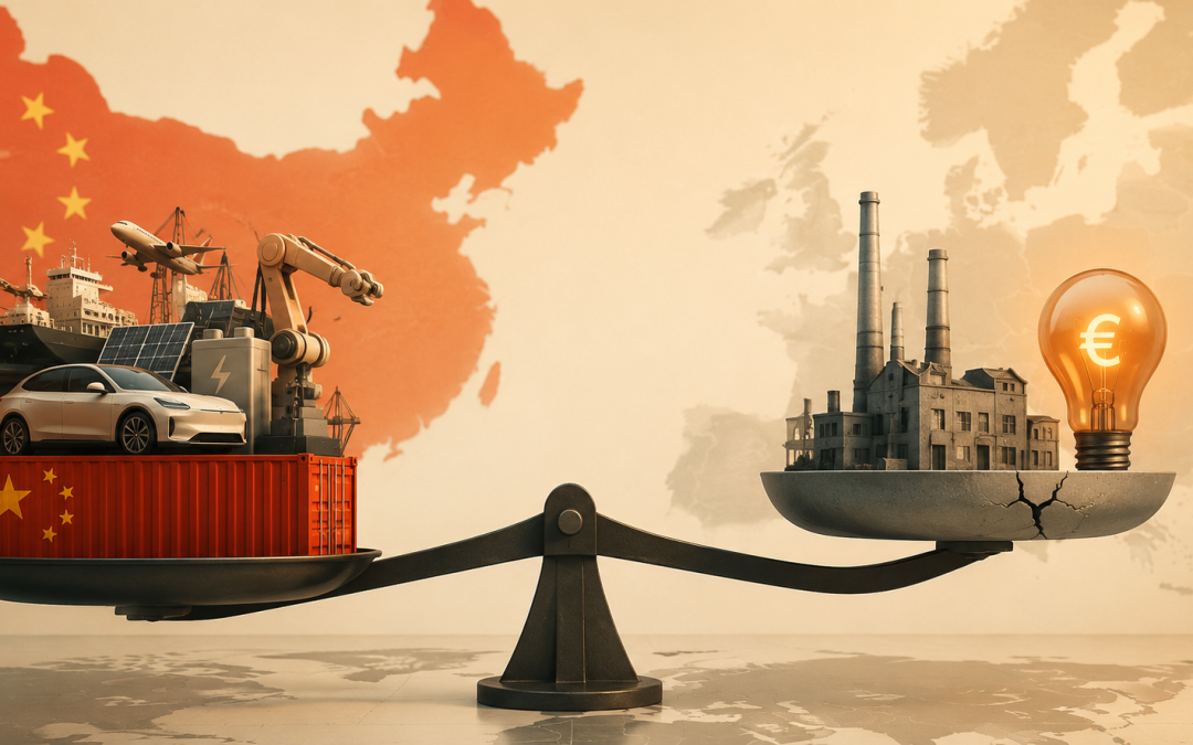 Europa zoekt een zondebok voor zijn industriële achteruitgang