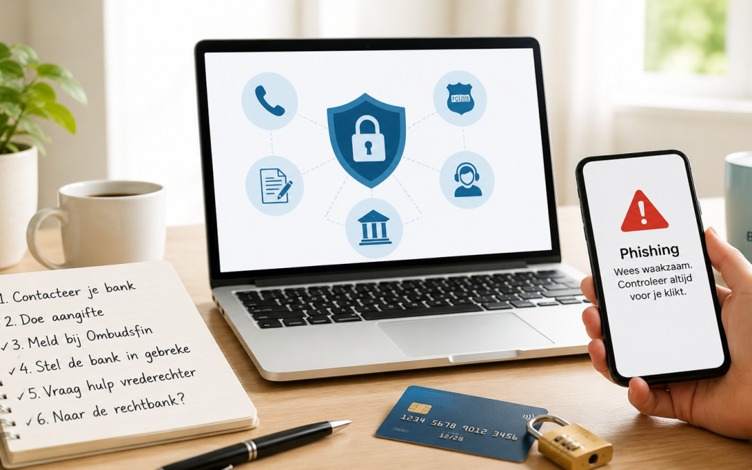 Help, ik ben slachtoffer van phishing! Wat moet ik nu doen?