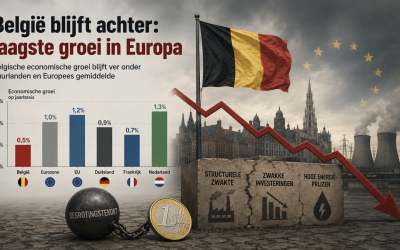 Belgische economie groeit  traag